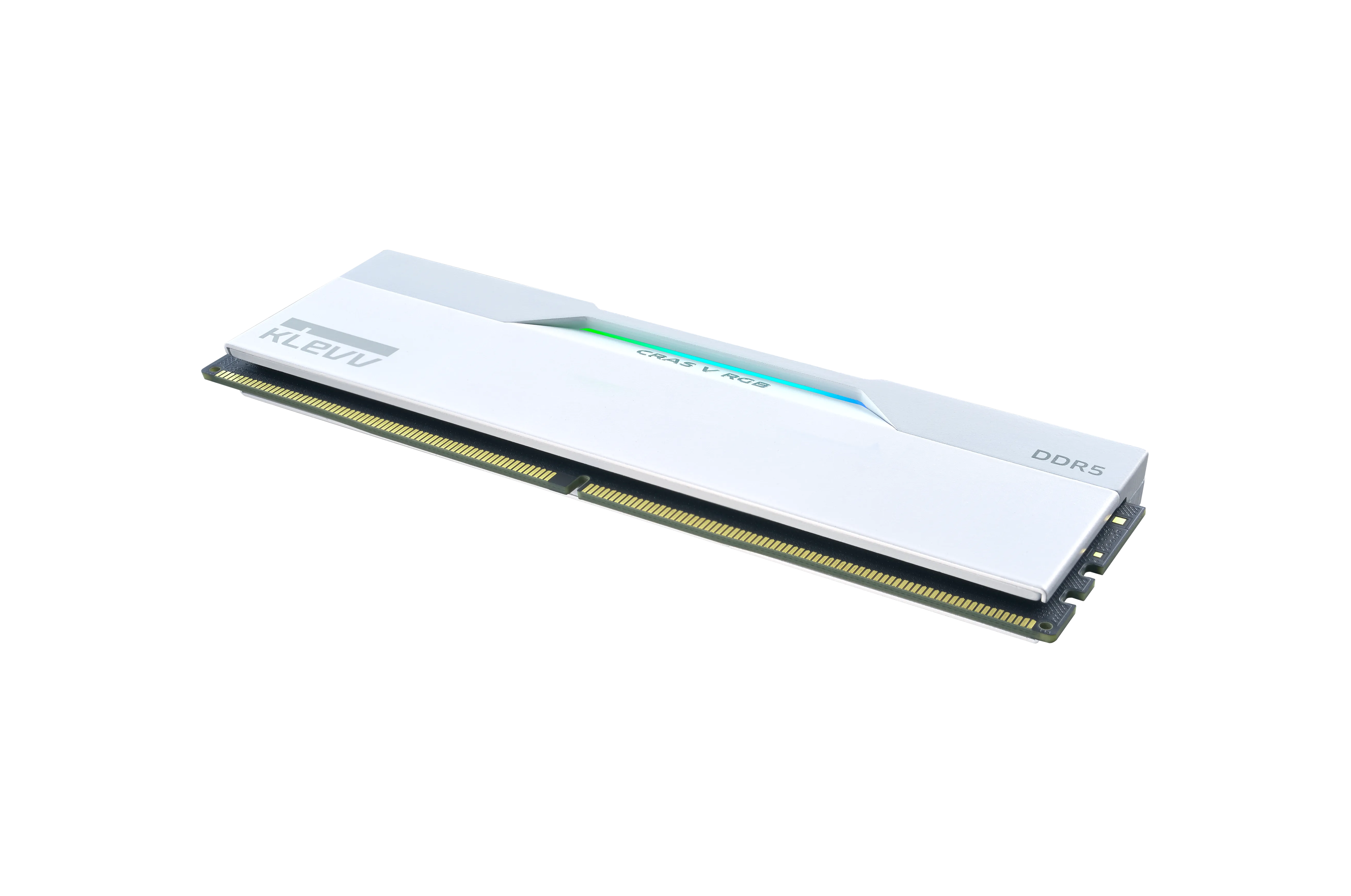 Klevv 科賦 CRAS V RGB 32GB 白色套裝 (2x16GB) D5-6000C30 (KD5AGUA80-60A300J)(XMP/EXPO)