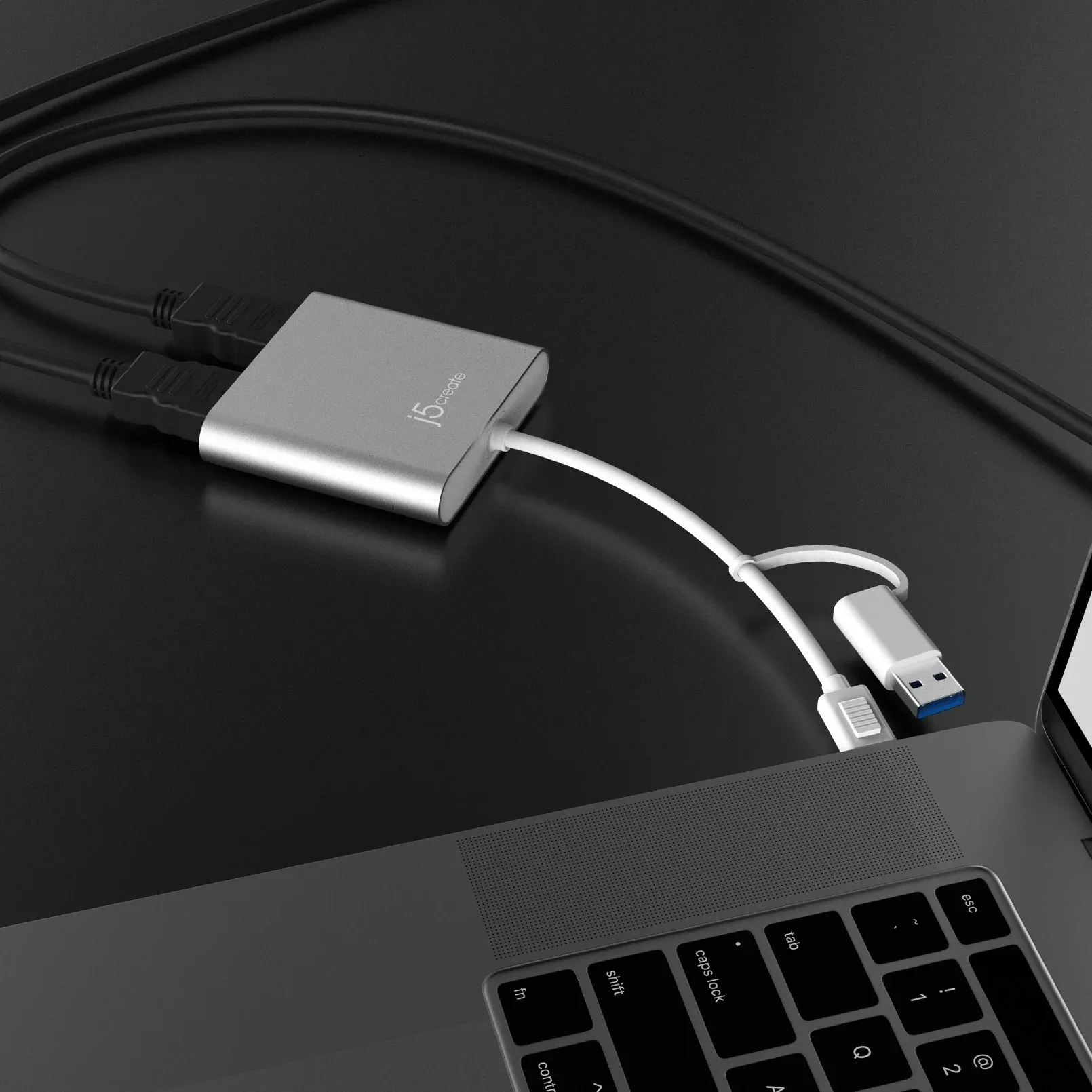 j5Create USB-C to HDMI雙外接顯示卡 (UH-JCA365)