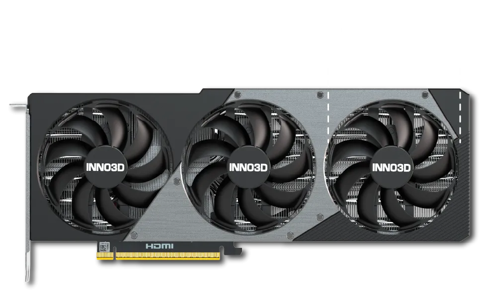 Inno3D 映眾 GeForce RTX 5080 X3 (2-Slot) 16GB GDDR7 顯示卡三風扇版 (SFF-Ready)