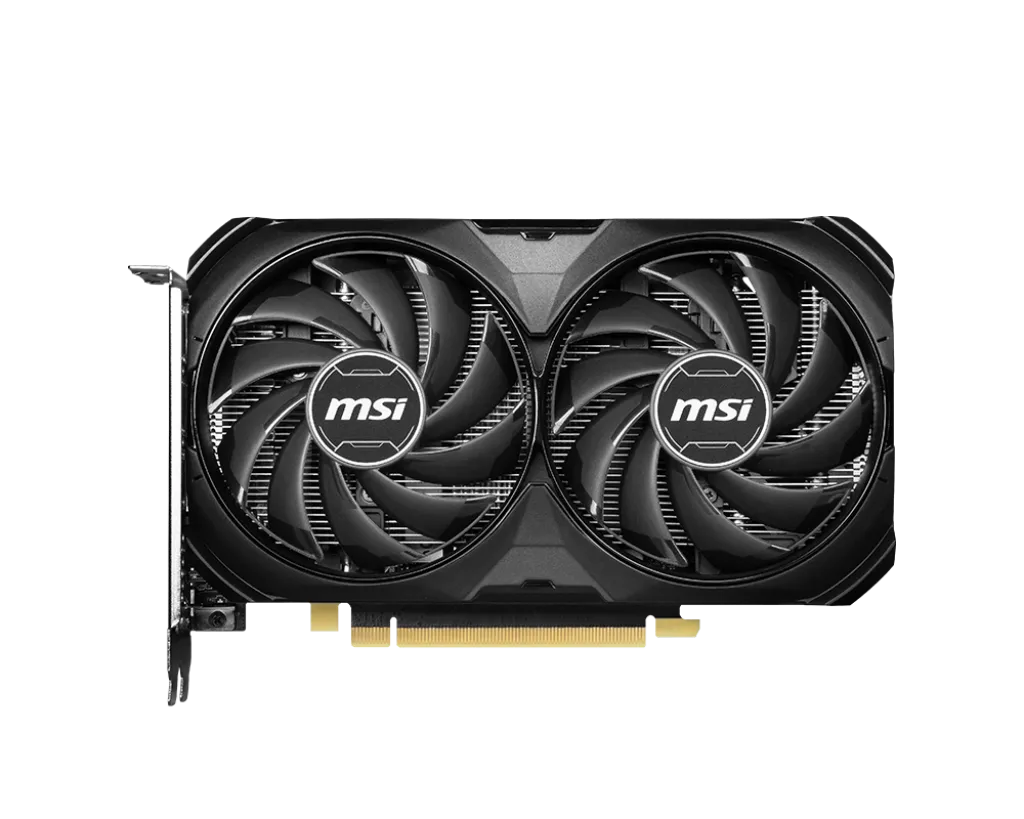 MSI 微星 GeForce RTX 4060 Ti Ventus 2X Black OC 8GB GDDR6 顯示卡雙風扇超頻版