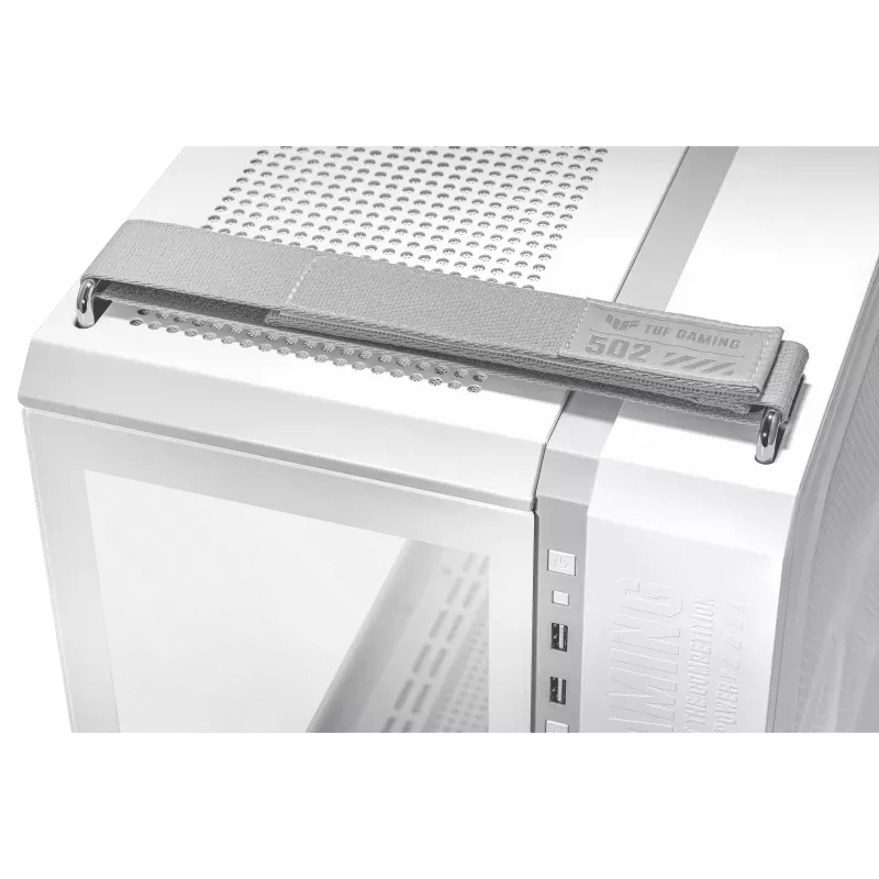 ASUS 華碩 TUF GAMING GT502 Dual Chamber ATX Case (白色/White)