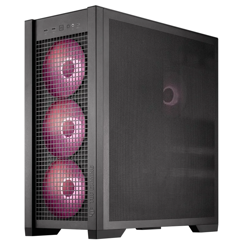 ASUS 華碩 TUF Gaming GT302 ARGB ATX Case (黑色/Black)(BTF)(支援背插式主機板)