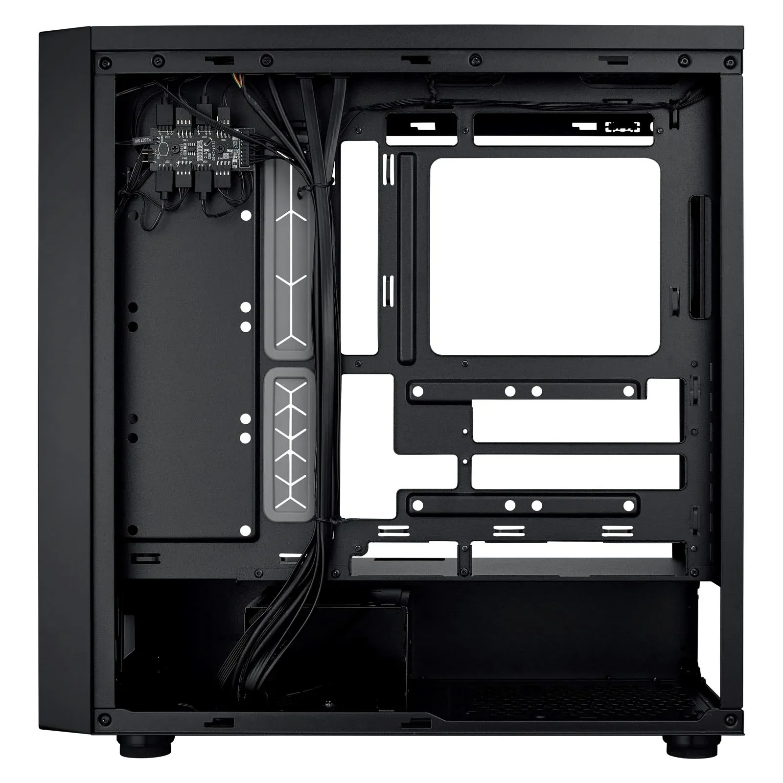 Cooler Master 酷碼 MASTERBOX 600 ATX Case (黑色/Black)(BTF)(支援背插式主機板)(MB600-KGNN-S00)