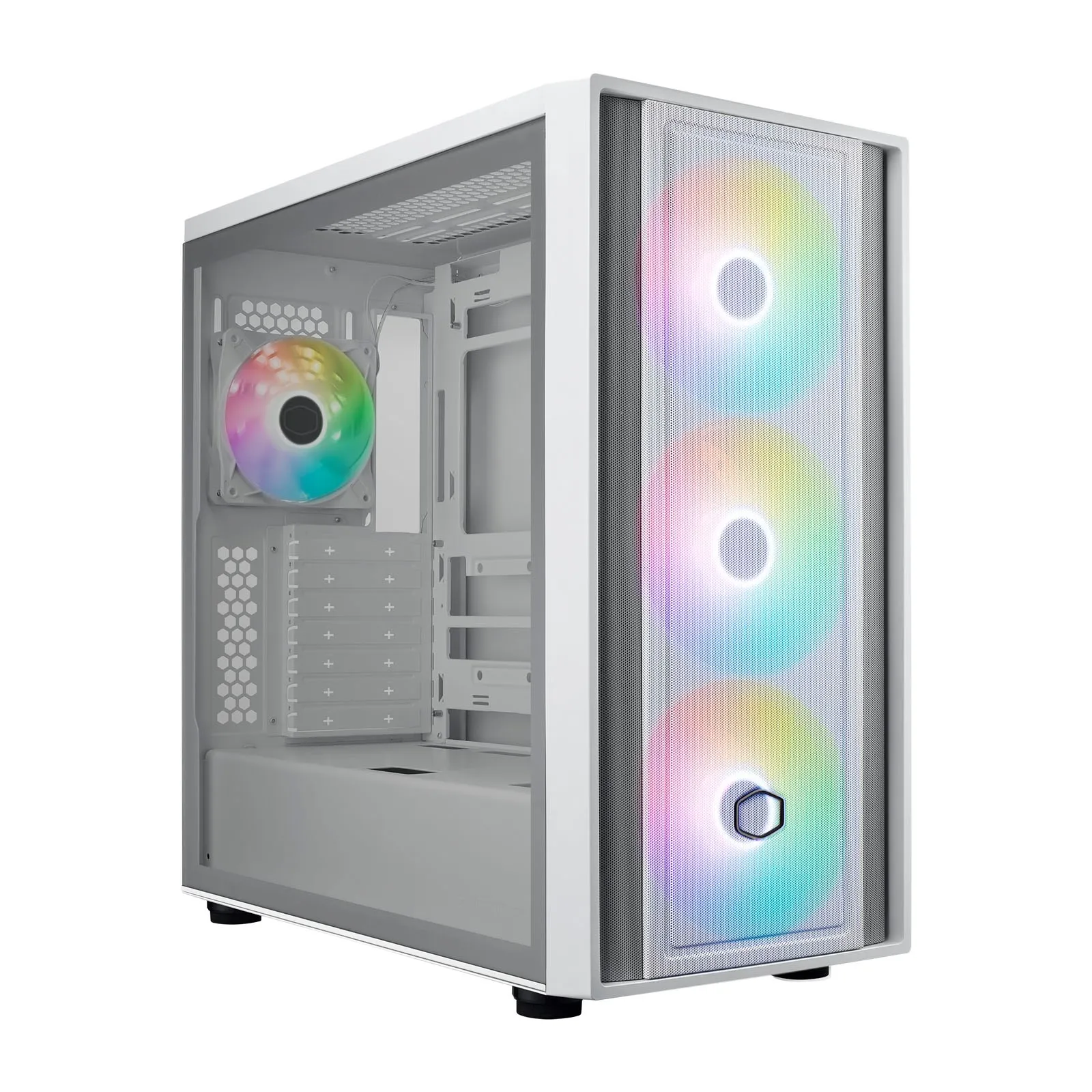 Cooler Master 酷碼 MASTERBOX 600 ATX Case (白色/White)(BTF)(支援背插式主機板)(MB600-WGNN-S00)