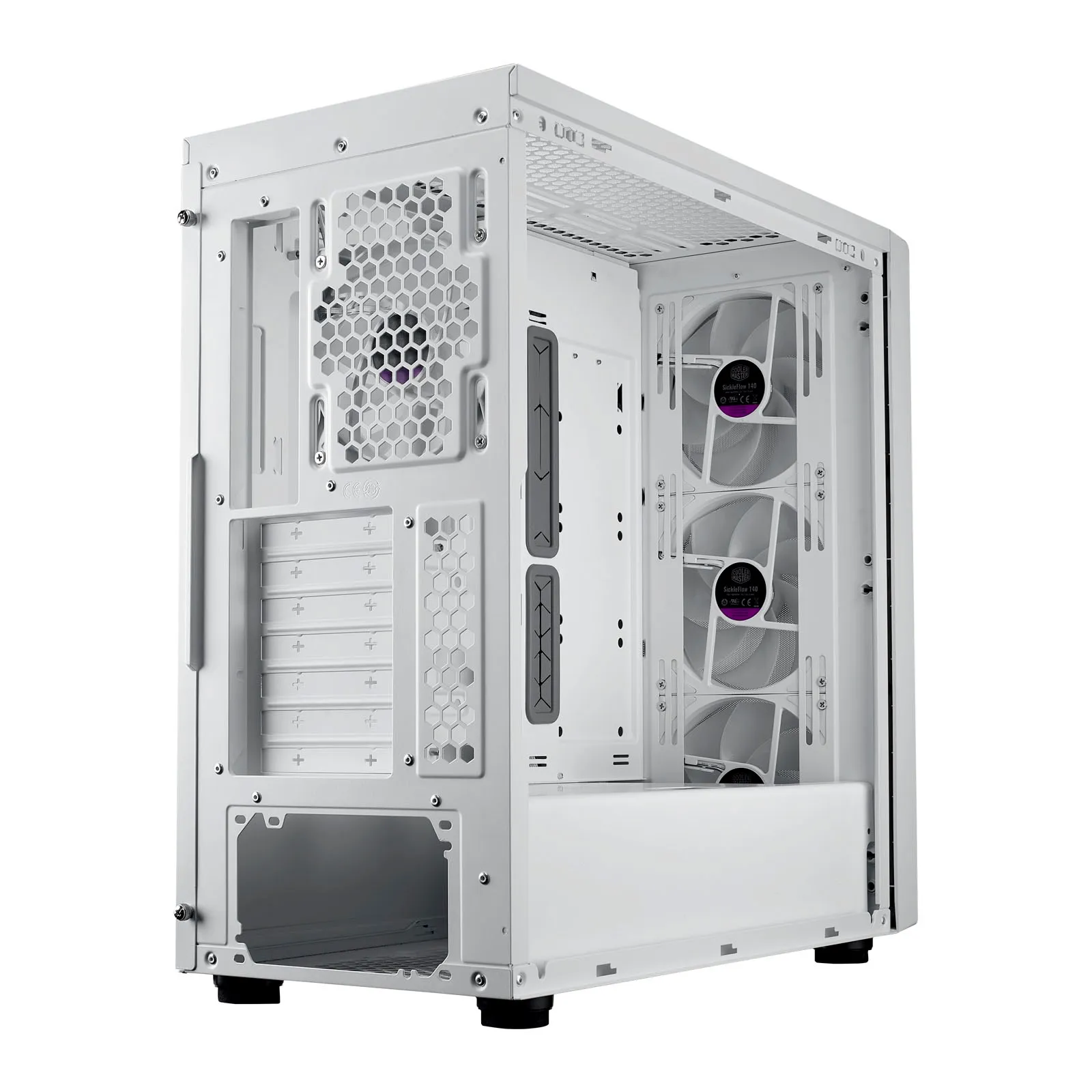 Cooler Master 酷碼 MASTERBOX 600 ATX Case (白色/White)(BTF)(支援背插式主機板)(MB600-WGNN-S00)