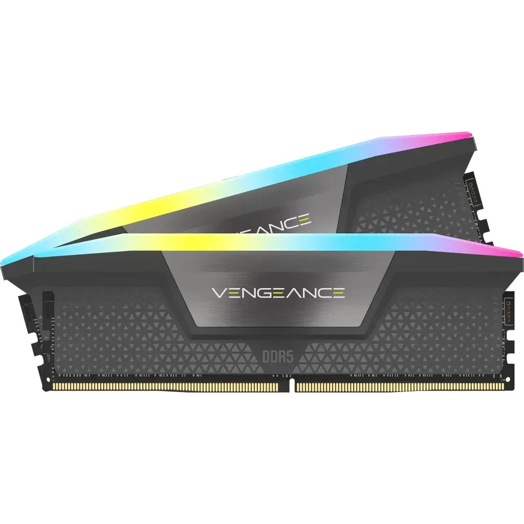 Corsair Vengeance RGB 64GB 黑色套裝 (2x32GB) D5-6000C28 (CMH64GX5M2B6000Z28)(XMP/EXPO)(Centralfield 海盜船記憶體)