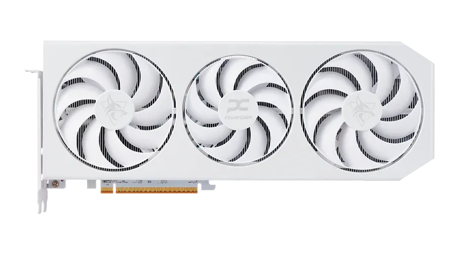 PowerColor Radeon RX 9070XT 白Hellhound PowerColor Hellhound Spectral White AMD Radeon RX 9070 XT 16GB