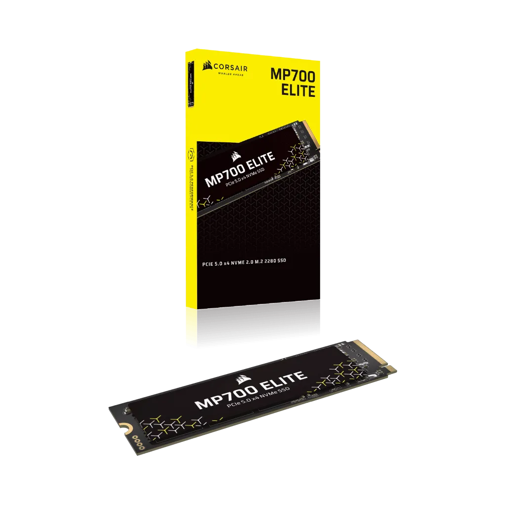 Corsair MP700 ELITE 2TB Gen 5.0x4 NVMe 2.0 M.2 SSD (固態硬碟)(CSSD-F2000GBMP700ENH)
