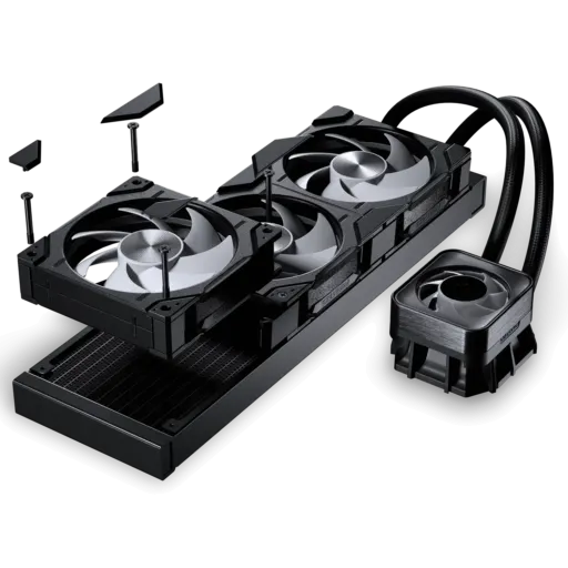 【CPU水冷一体型クーラー】360mmVALKYRIE A360 VK A360 VALKYRIE V360 オールインワン CPU 水冷ラジエーター IPS LCD