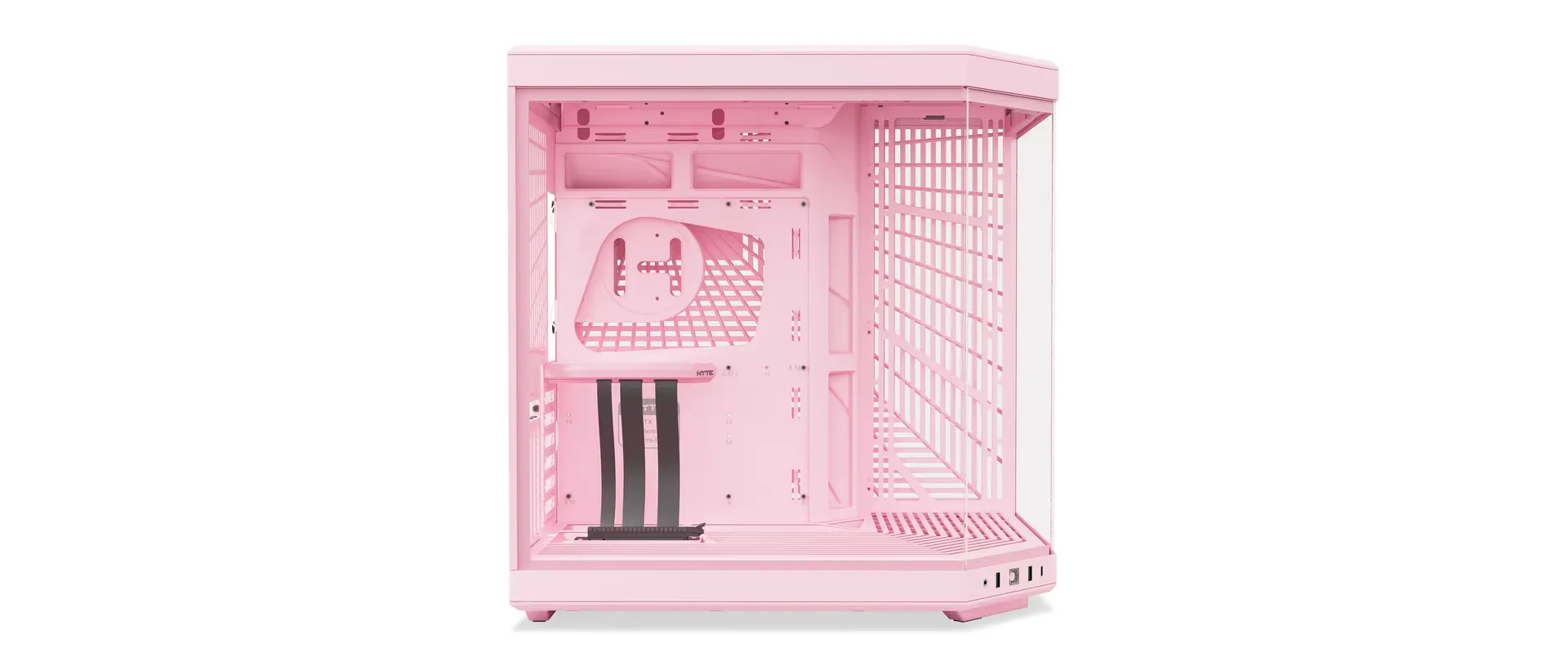 HYTE Y70 Modern Aesthetic ATX Case (士多啤梨牛奶色/Strawberry Milk)(CA-HY70SSM)