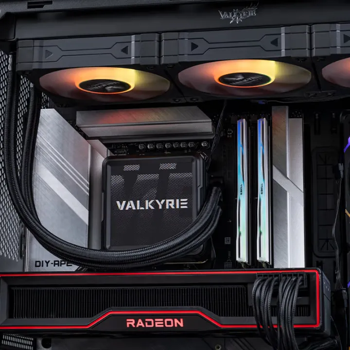 VALKYRIE B360GT Black 水冷散熱器(3.95吋IPS屏)(黑色)(AIO