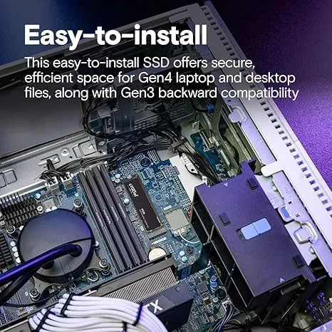 Crucial P310 2TB Gen 4 2280 M.2 SSD (R:7100MB/s/W:6000MB/s)(固態硬碟)(CT2000P310SSD8)