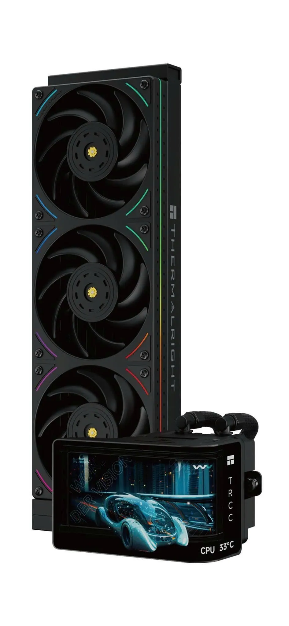 Thermalright 利民Wonder Vision 360 UB ARGB 水冷散熱器(裸眼3D