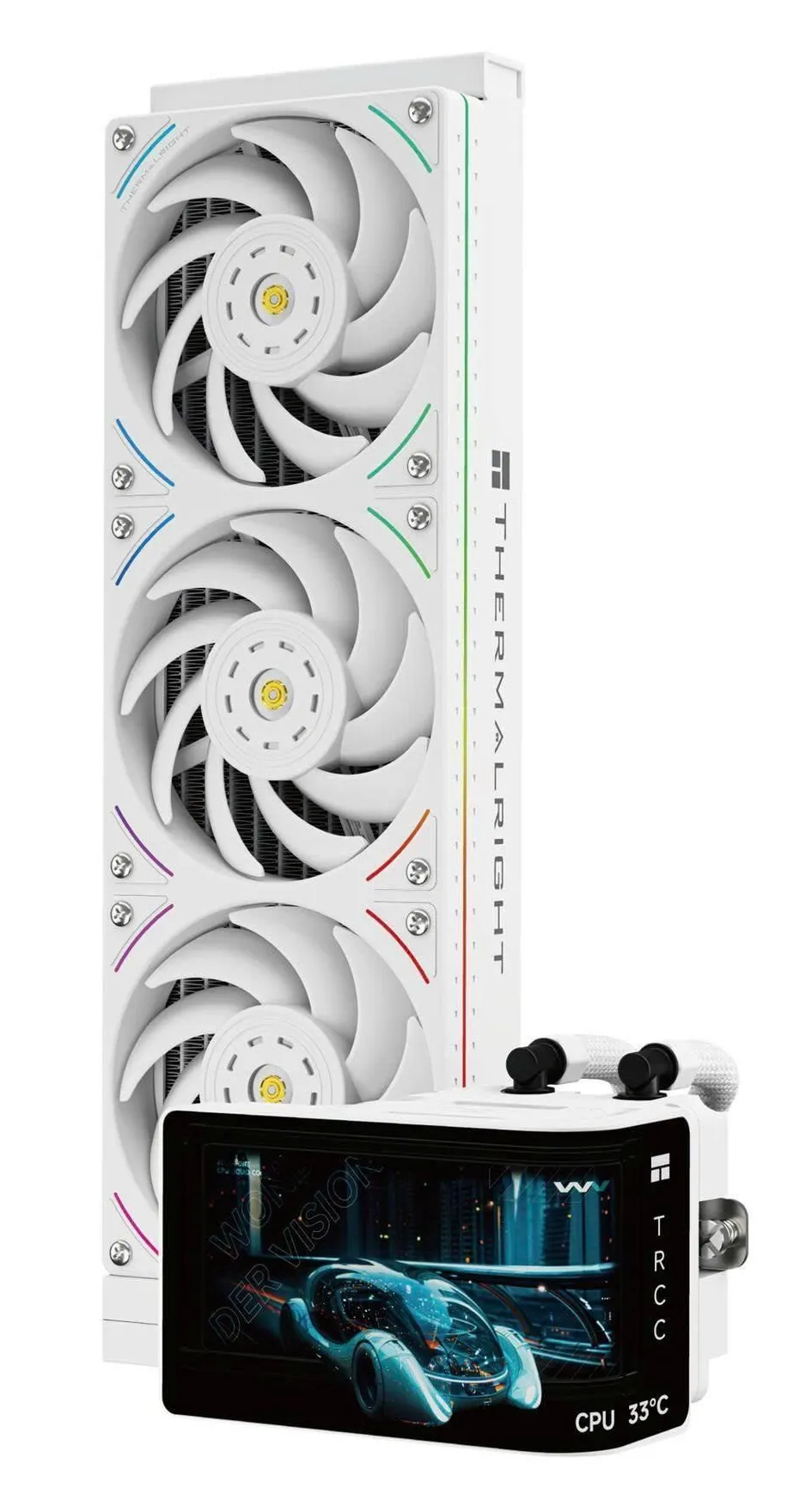 Thermalright 利民Wonder Vision 360 UB ARGB 水冷散熱器(裸眼3D 6.67