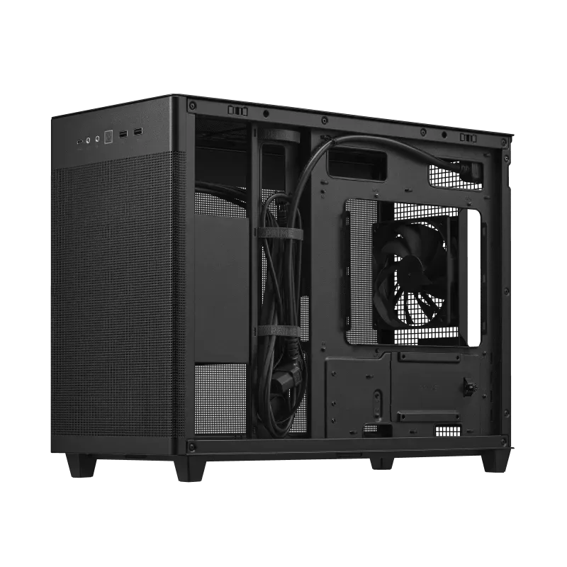 ASUS 華碩 Prime AP201 Mesh Micro-ATX Case (網版)((黑色/Black)(AP201-MESH-BK)