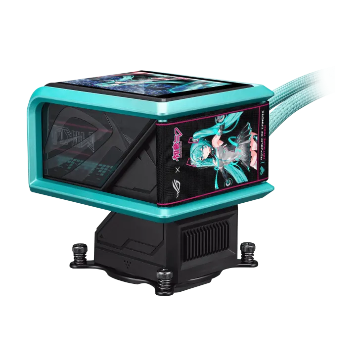 ASUS 華碩ROG Ryuo IV 360 ARGB 初音未來聯名版水冷6.67吋曲面AMOLED