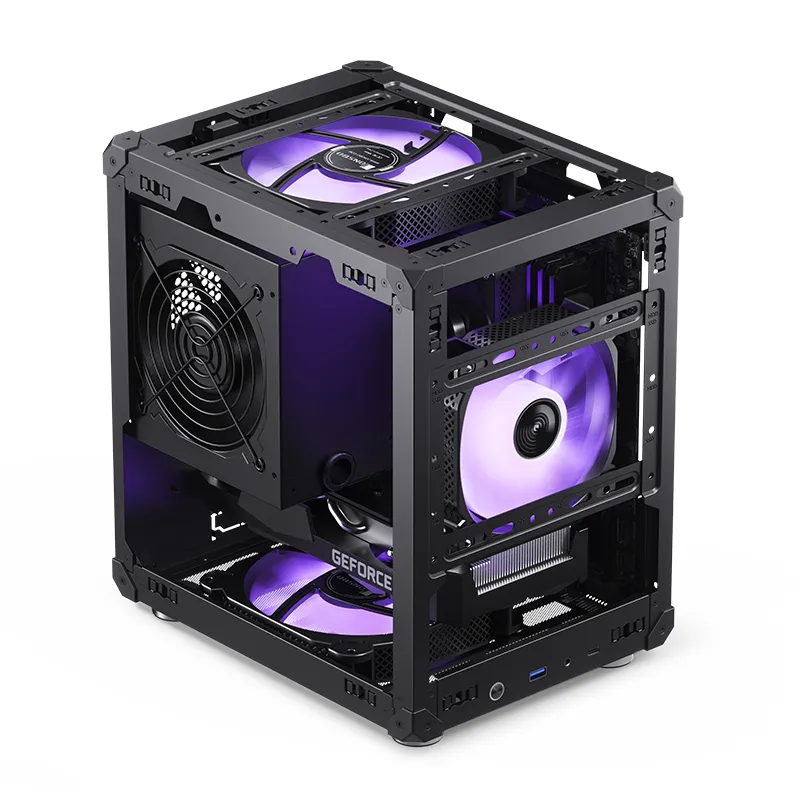 JONSBO 喬思伯 C6 Micro-ATX Case (黑色/Black)