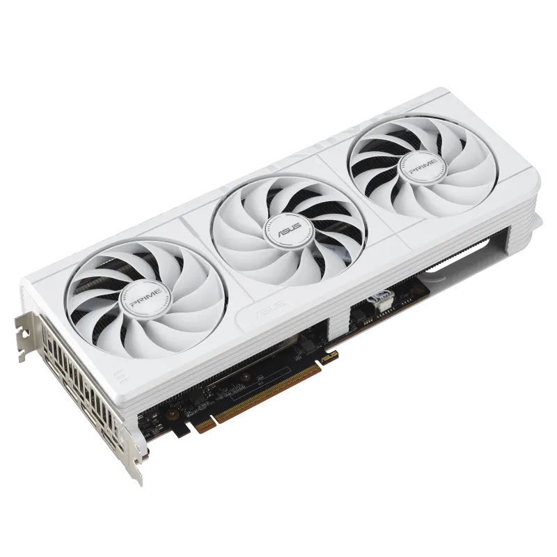 ASUS 華碩PRIME AMD Radeon RX 9070XT OC White 16GB GDDR6 白色顯示卡