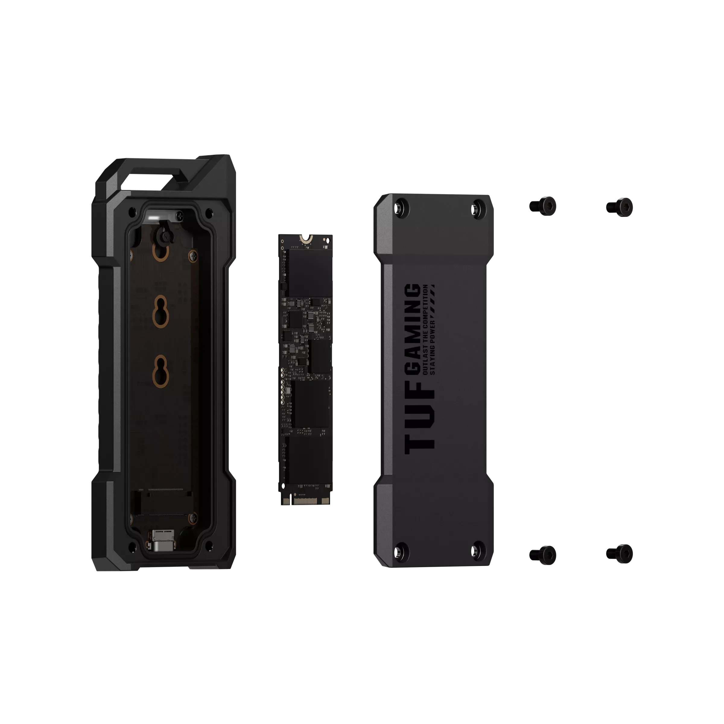 ASUS 華碩 TUF GAMING A1 USB-C SSD 外接盒 (ESD-T1A)(90DD02N0-M00000)