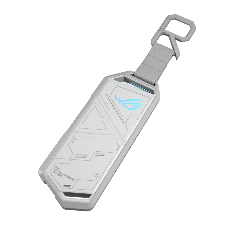 ASUS 華碩 ROG Strix Arion M.2 NVMe SSD USB3.2Gen2x1 外接盒 (白色)(ESD-S1C-WH)