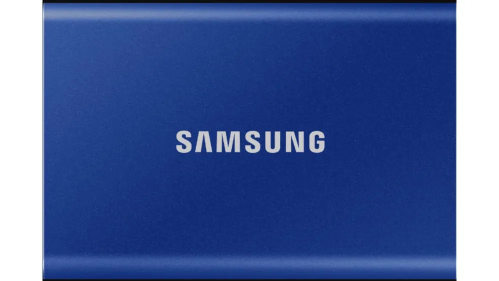 Samsung 三星 T7 2TB USB 3.2 行動固態硬碟SSD (藍色)(MU-PC2T0H/WW)