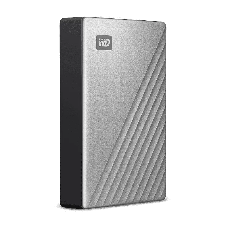 WD My Passport Ultra for Mac 4TB USB-C 可攜式硬碟HDD (USB-C/USB-A)(BPMV0040BSL)