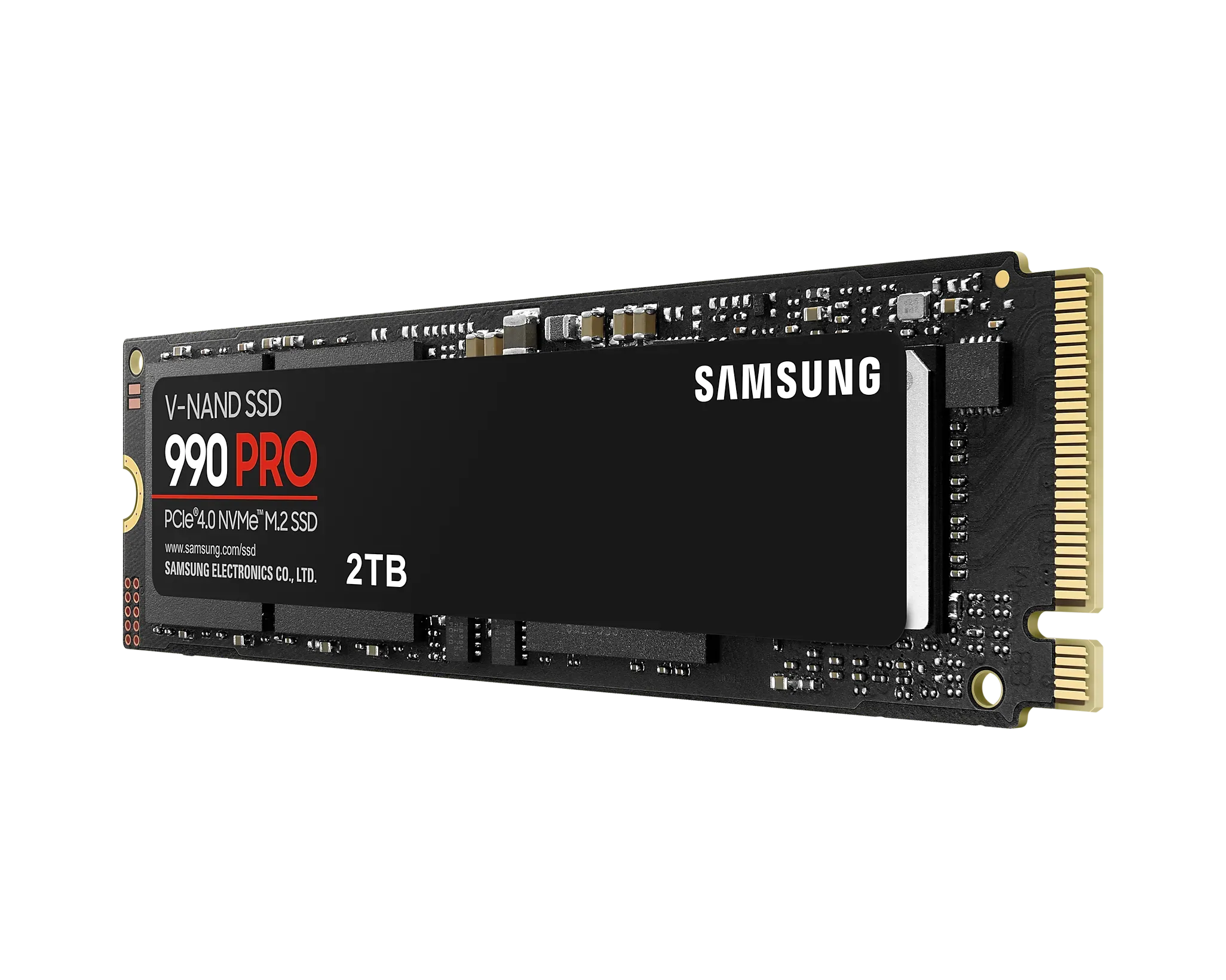 Samsung 三星 990PRO 2TB Gen 4 M.2 SSD (R:7450MB/s/W:6900MB/s)(固態硬碟)(MZ-V9P2T0BW)