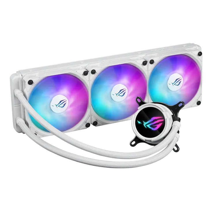 ASUS 華碩 ROG STRIX LC III 360 ARGB 白色水冷散熱器 (AIO)(Asetek Gen7 v2)(TH-ASL336W)
