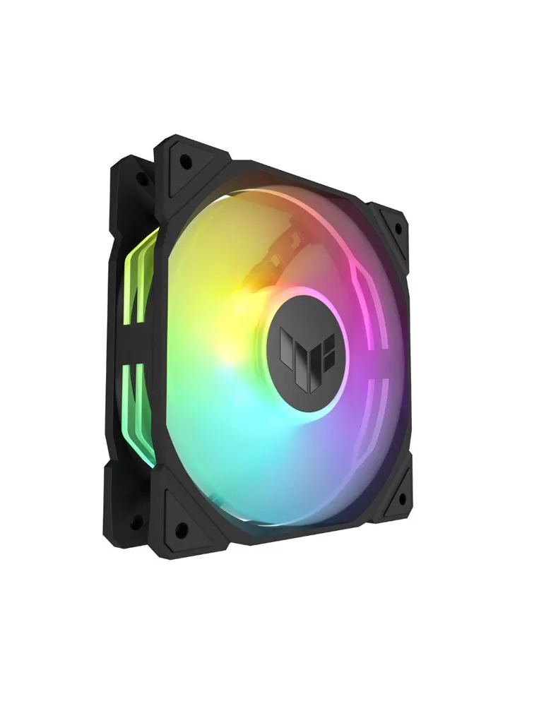 ASUS 華碩 TUF Gaming TR120 Reverse ARGB 12cm Fan(單把反向黑色)(TH-ATTR12R)