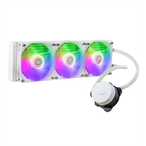Cooler Master 酷碼 MasterLiquid 360L Core ARGB 白色水冷散熱器 (AIO)(MLW-D36M-A18PZ-RW)