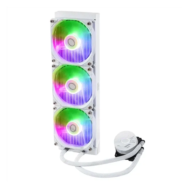 Cooler Master 酷碼 MasterLiquid 360L Core ARGB 白色水冷散熱器 (AIO)(MLW-D36M-A18PZ-RW)