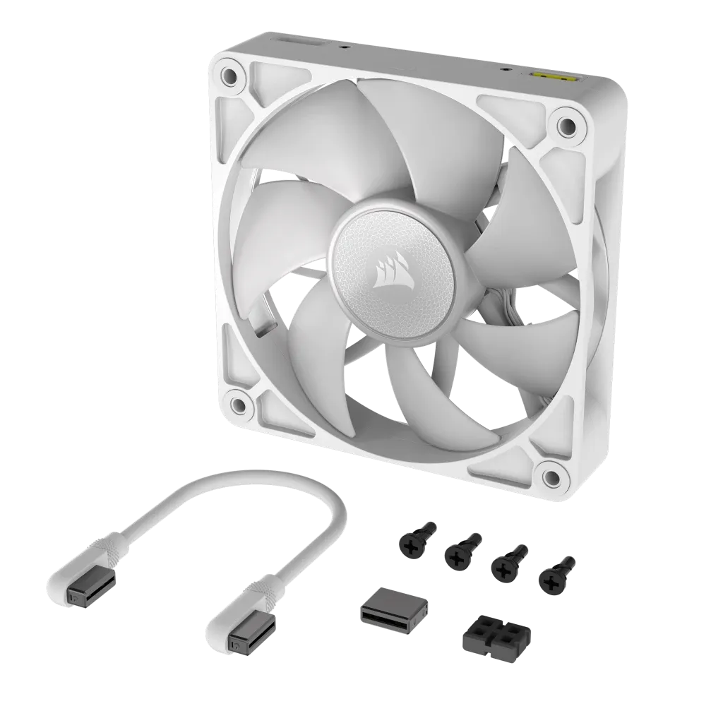Corsair iCUE LINK RX140 RGB 140mm PWM Fan (白色)(CO-9051023-WW)