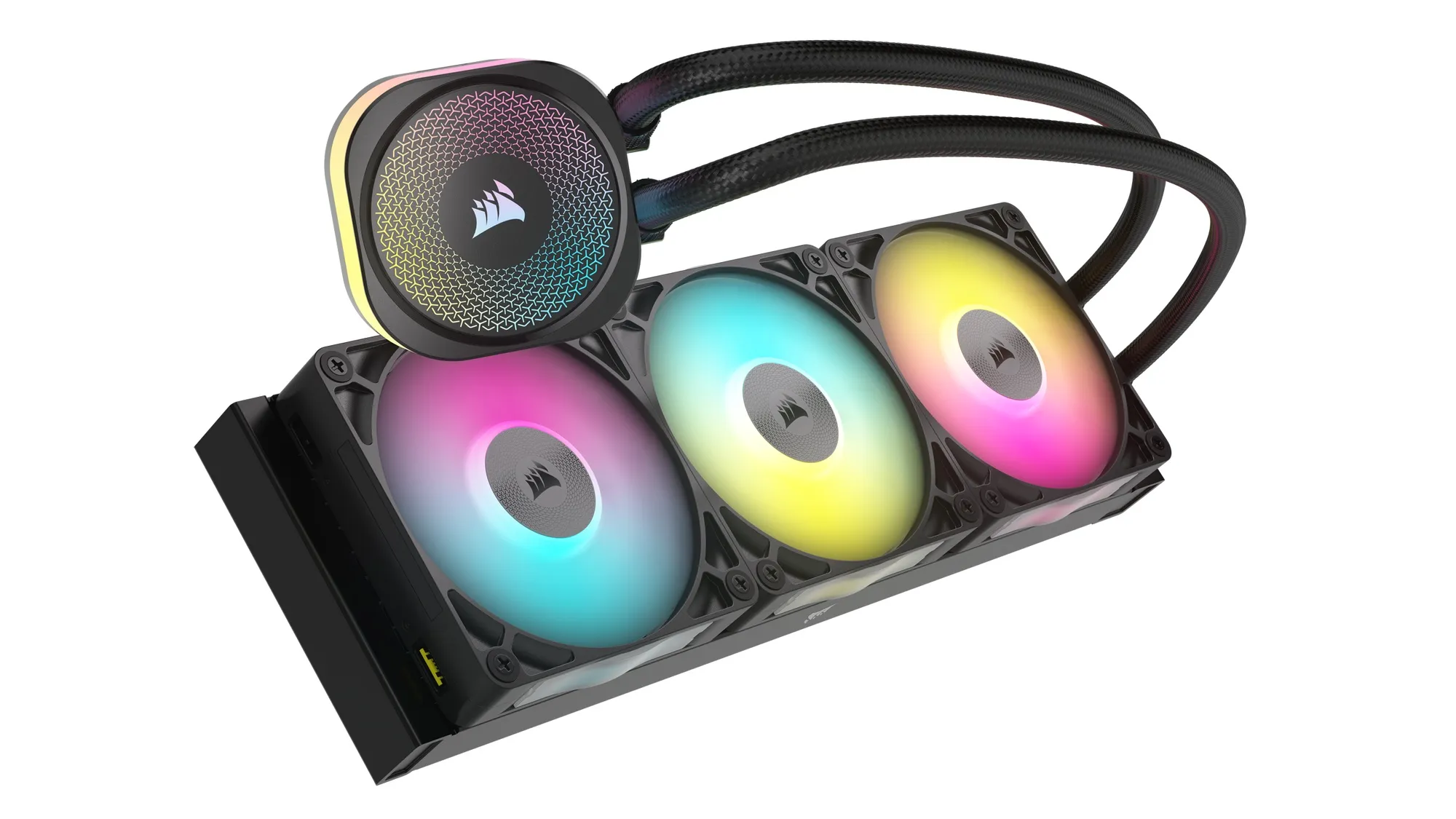 Corsair 海盜船 iCUE LINK TITAN 360 RX RGB 黑色水冷散熱器(AIO)(CW-9061018-WW)
