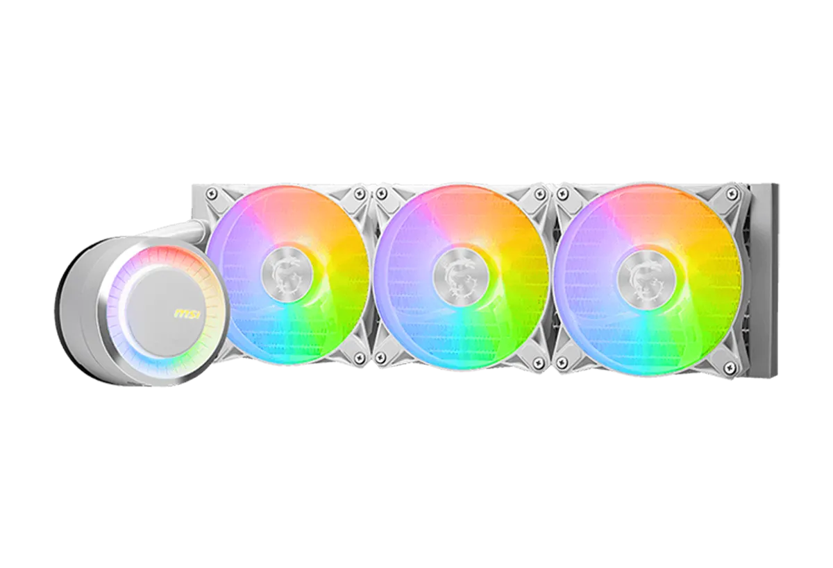 MSI 微星 MAG CoreLiquid E360 RGB 白色水冷散熱器 (AIO)(TH-MACE36W)