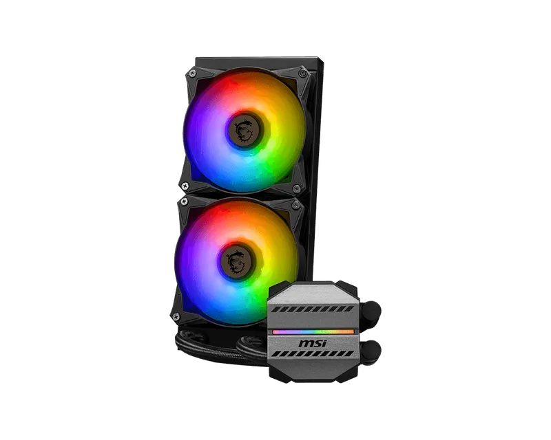MSI 微星 MAG CoreLiquid M240 RGB 黑色水冷散熱器 (AIO)(TH-MACL24M)