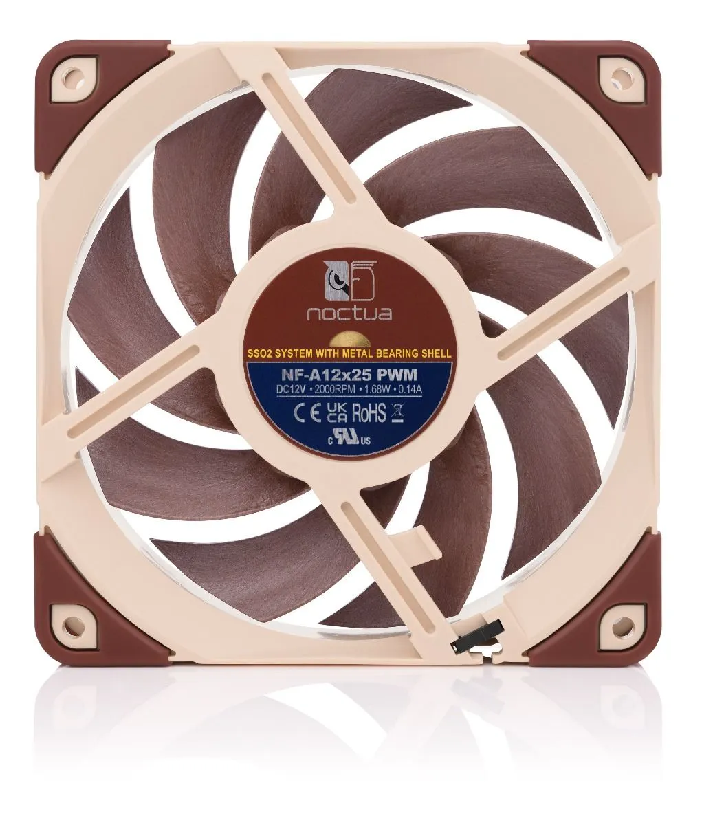 Noctua 貓頭鷹 NF-A12x25-PWM 12cm Fan (9010018100396)