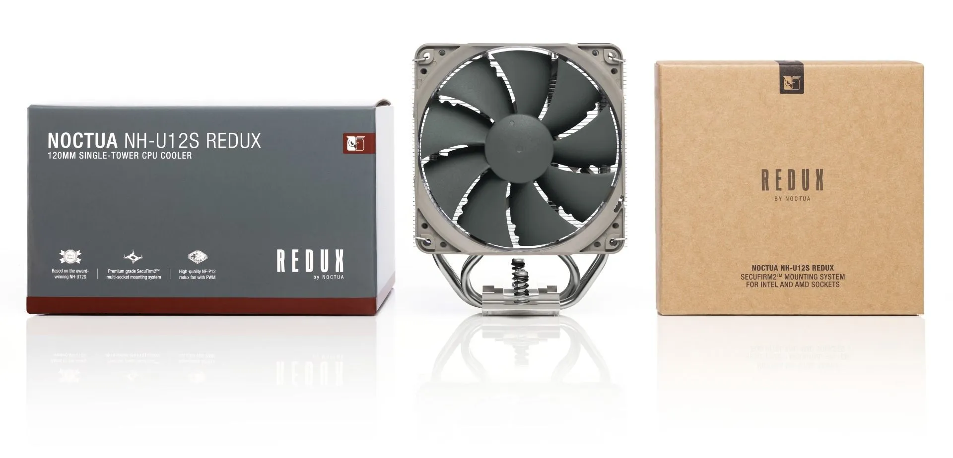 Noctua 貓頭鷹 NH-U12S redux 多導管薄型靜音風冷散熱器 (AIR)