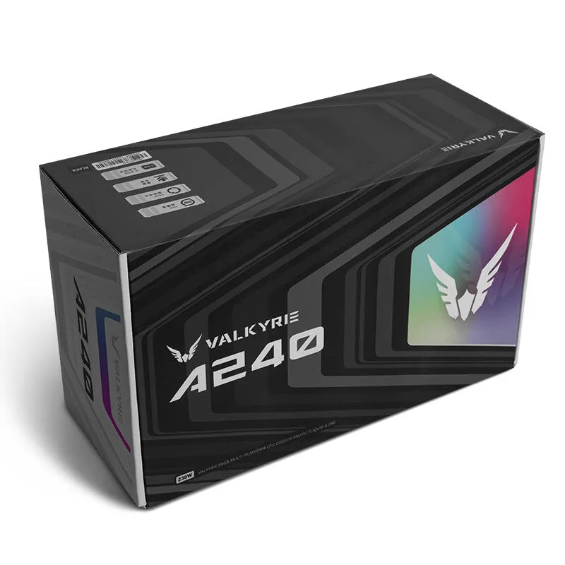 VALKYRIE A240 黑色水冷散熱器 (AIO)(Centralfield-中田-優惠)