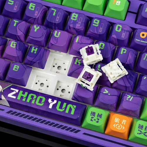Valkyrie 趙蕓三模無線熱拔插機械鍵盤 VK-87-Zhao Yun