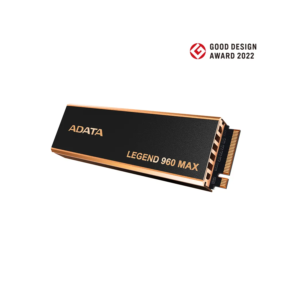 ADATA Legend 960MAX 4TB Gen 4 M.2 SSD (散熱器)(PS5 Ready)(R:7400MB/s/W:6800MB/s)(固態硬碟)(ALEG-960M-4TCS)