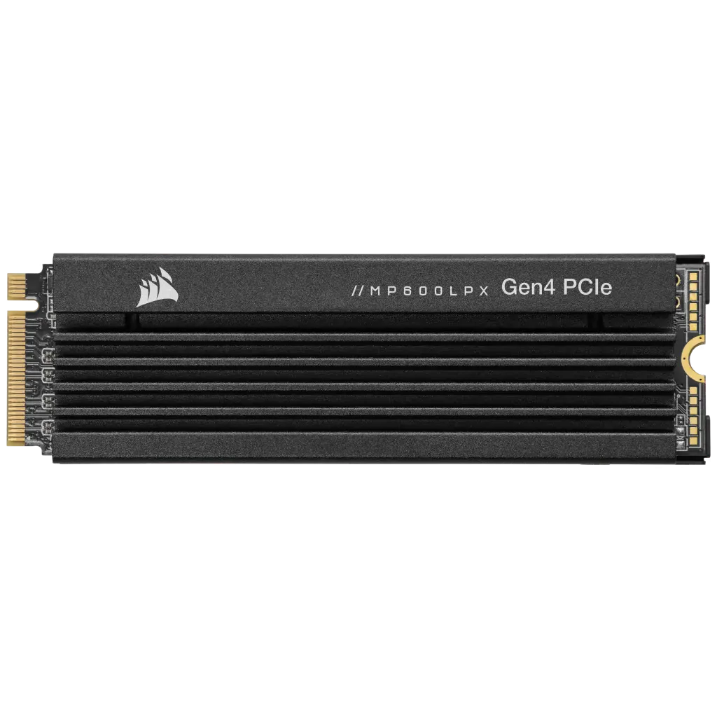 Corsair MP600 PRO LPX 1TB Gen 4 M.2 SSD (Heatsink散熱片)(黑色)(固態硬碟)(CSSD-F1000GBMP600PLP)