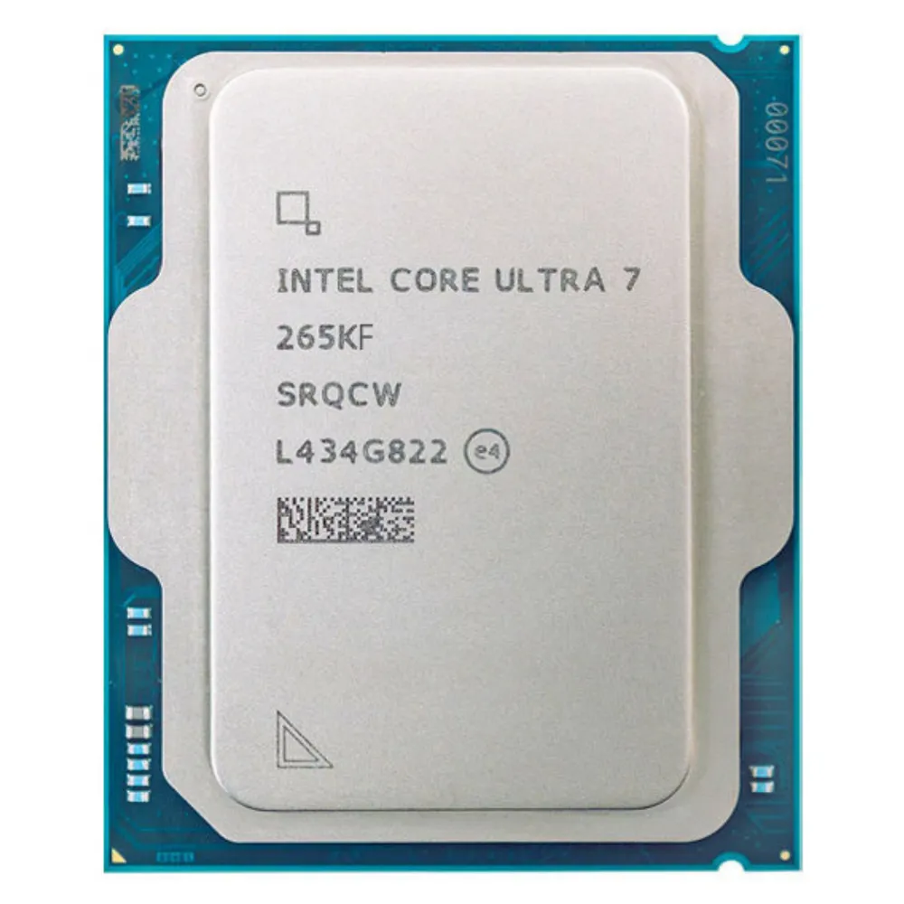 Intel 英特爾 Core Ultra 7 265KF Tray版 20核20線程 LGA1851處理器 內顯 3年保 (需另加顯示卡)(CP-7T265KF)