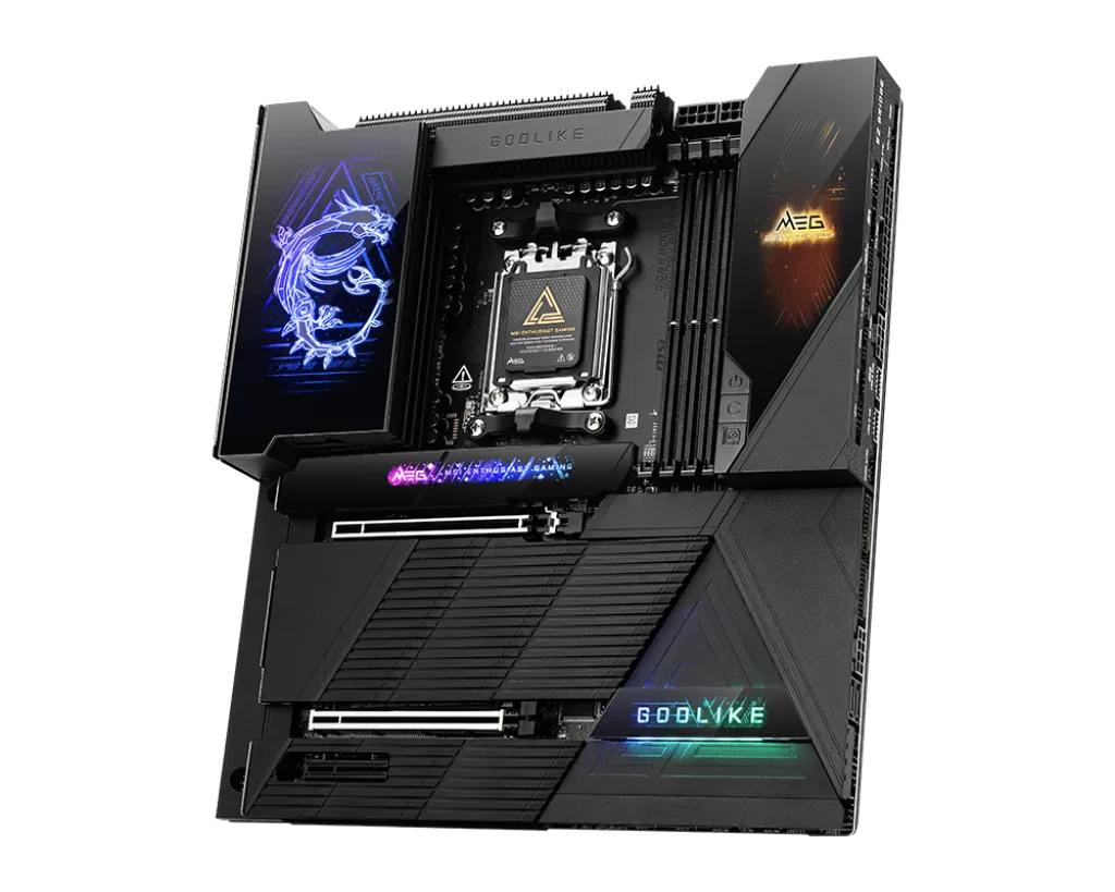 MSI 微星 MEG MSI MEG X870E GODLIKE EATX 主機板 (DDR5/Wi-Fi/藍牙/AM5)