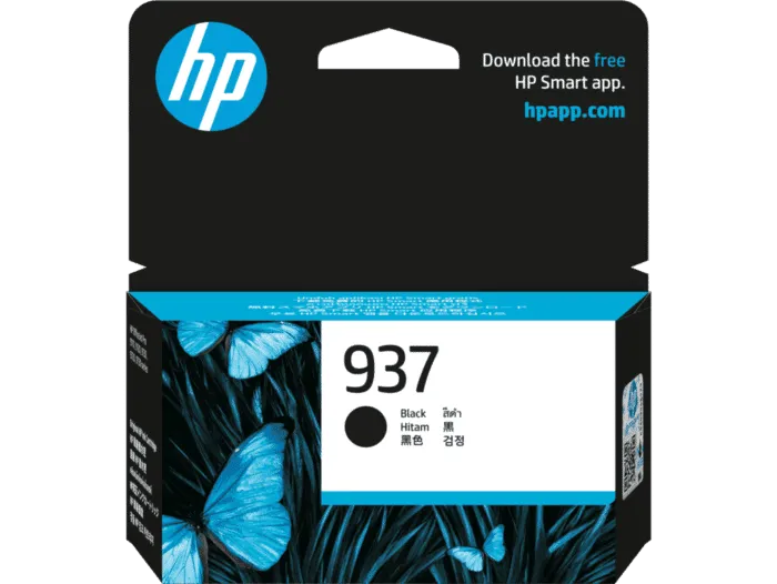 HP 惠普 937 黑色原廠墨盒 4S6W5NA)
