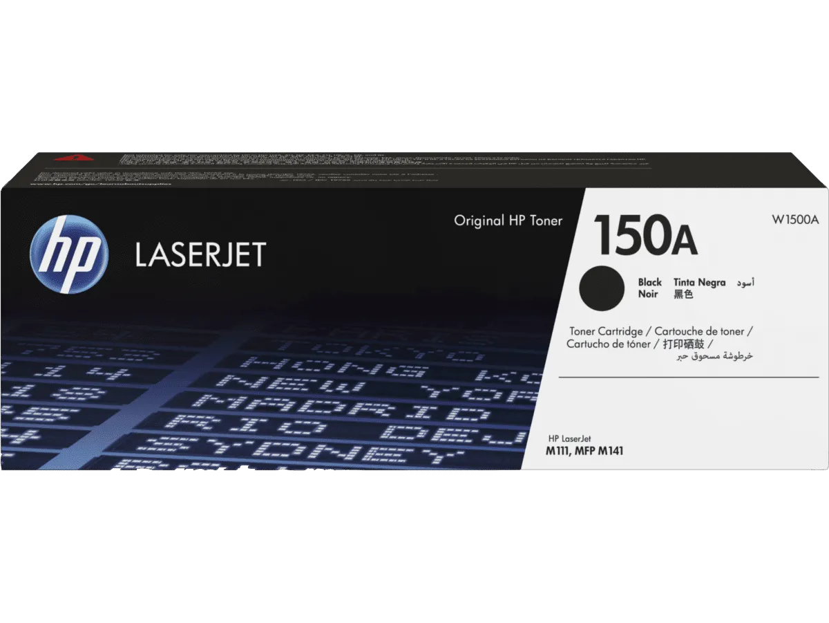 HP 惠普 150A LaserJet 黑色原廠碳粉匣 (W1500A)