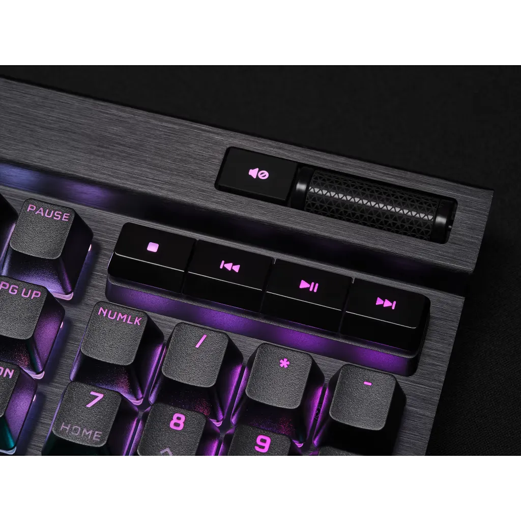 Corsair 海盜船 K70 RGB PRO PBT 機械式電競鍵盤 (茶軸)(黑色)(CH-9109412-NA)