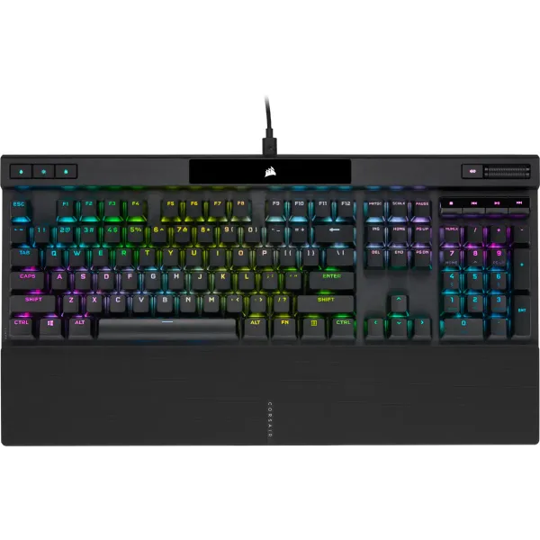 Corsair 海盜船 K70 RGB PRO PBT 機械式電競鍵盤 (茶軸)(黑色)(CH-9109412-NA)
