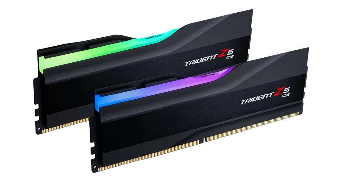 G.Skill Trident Z5 RGB 32GB 黑色套裝 (2x16GB) D5-5600C36 (F5-5600J3636C16GX2-TZ5RK)(Intel XMP)