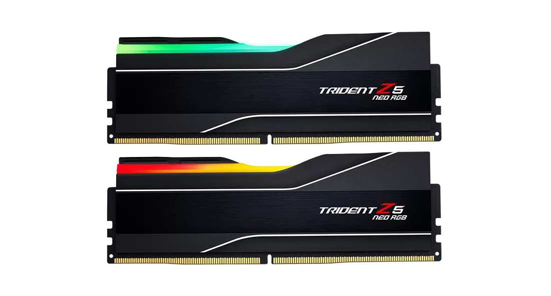 G.Skill Trident Z5 Neo RGB 96GB 黑色套裝 (2x48GB) D5-5600C40 (F5-5600J4040D48GX2-TZ5NR)(AMD EXPO)