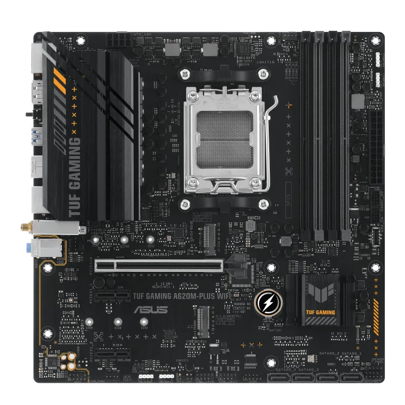 Asus 華碩 TUF GAMING A620M-PLUS WiFi Micro-ATX 主機板 (DDR5/Wi-Fi/藍牙)